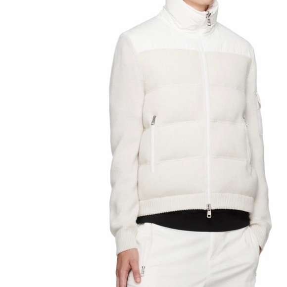 Moncler Down-paneled wool jacket - Picture 16 of 16